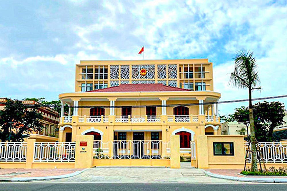Công trình cải tạo trùng tu Trụ sở Đoàn Đại biểu Quốc hội và HĐND thành phố Đà Nẵng.